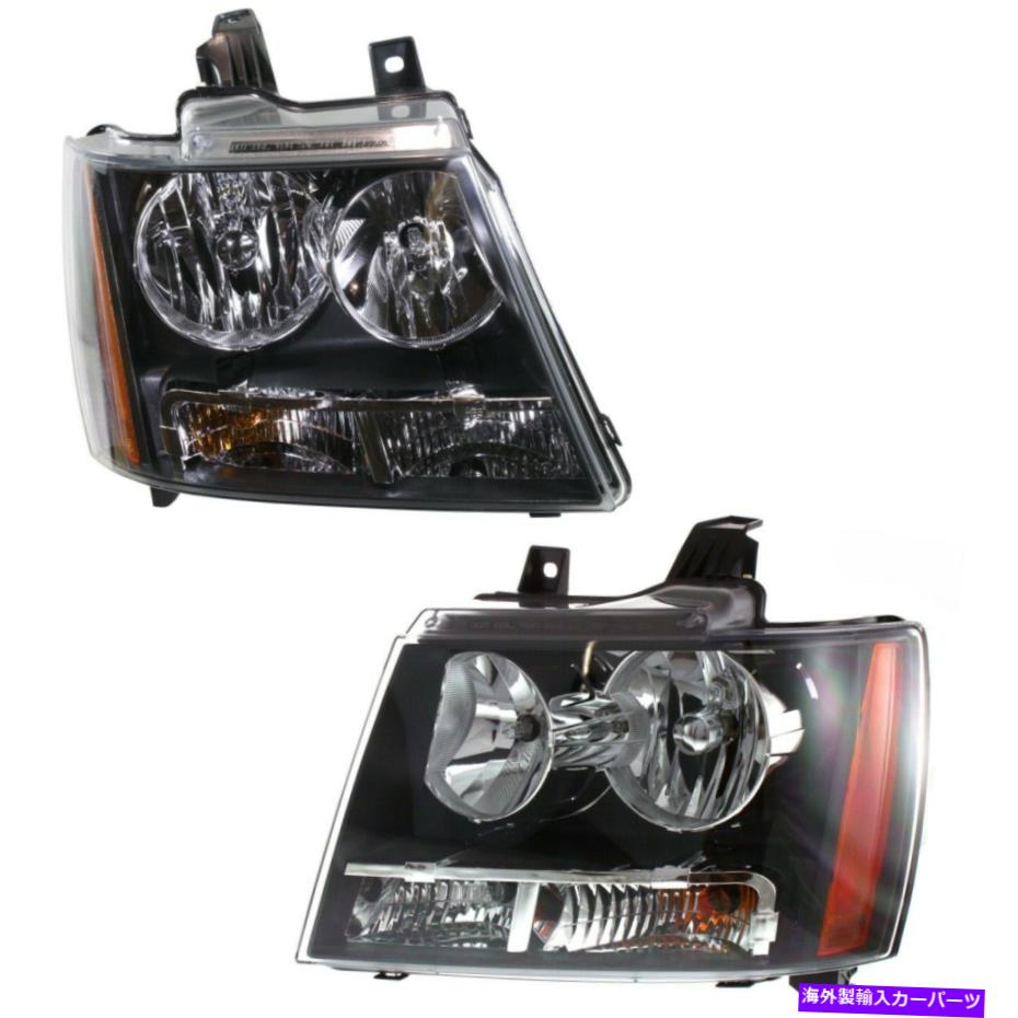 USヘッドライト Headlight 2007-2014 Chevrolet Tahoe Suburban 1500左右CAPA 2PC Headlight Set For 2007-2014 Chevrolet Tahoe Suburban 1500 Left & Right CAPA 2Pc【並行輸入品】