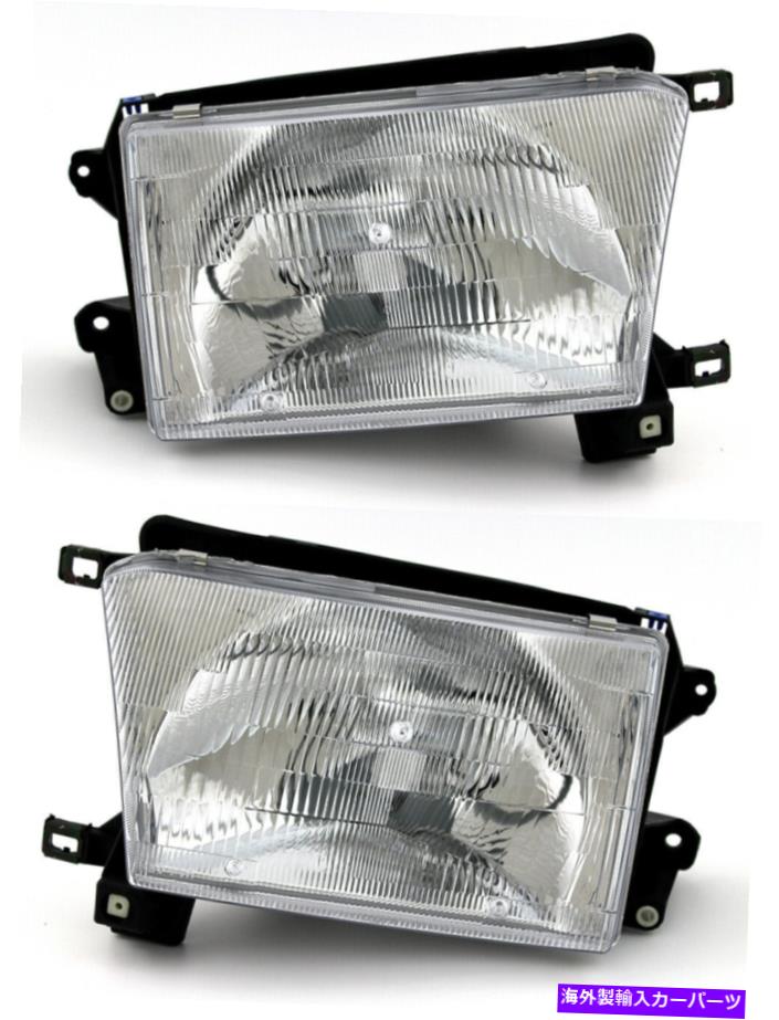 USヘッドライト 1997年1997年1998年のトヨタ4Runnerヘッドライトペアセット For 1996 1997 1998 Toyota 4Runner Headlights Pair Set【並行輸入品】