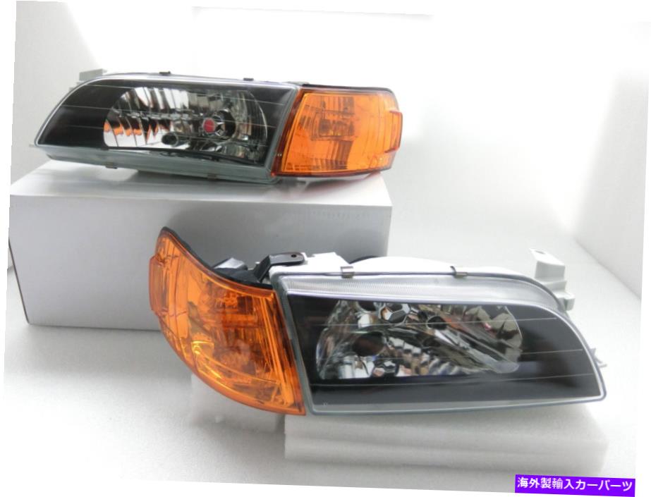 USヘッドライト トヨタカローラAE100 E100ワゴン1993-97のためのフロントヘッドライトランプアンバーライト FRONT HEADLIGHT LAMP Amber Light FOR TOYOTA COROLLA AE100 E100 WAGON 1993-97【並行輸入品】