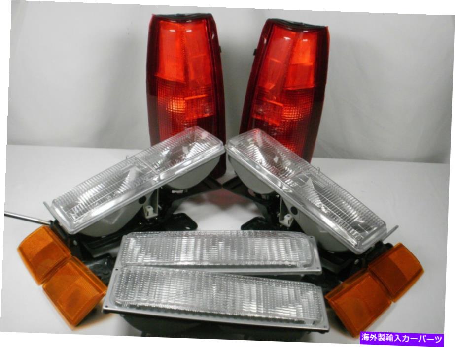 USヘッドライト 新しいセットヘッドライトTaillightsマーカー90-1993 Chevy Silverado C / K 1500 2500 3500 NEW Set HEADLIGHTS TAILLIGHTS MARKER 90-1993 Chevy Silverado C/K 1500 2500 3500【並行輸入品】