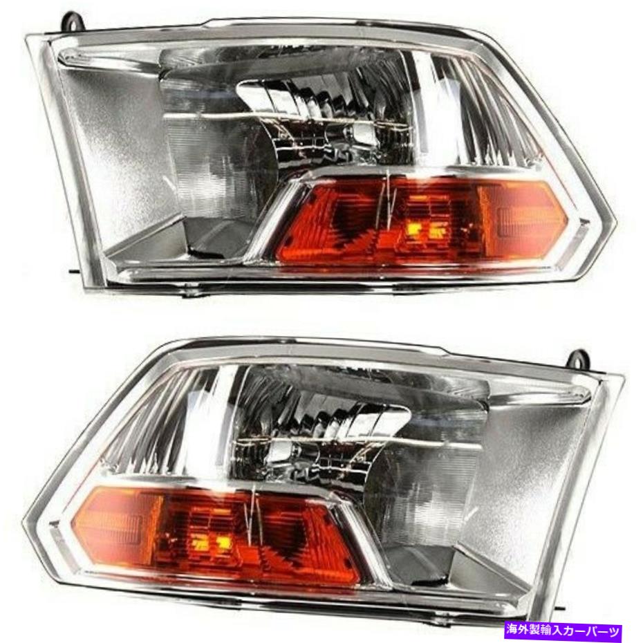 USヘッドライト 2011-2012 RAM 1500ドライバと旅客側のヘッドライトセットW /電球 Headlight Set For 2011-2012 Ram 1500 Driver and Passenger Side w/ bulb【並行輸入品】｜Us Custom Parts Shop USDM 48,548円