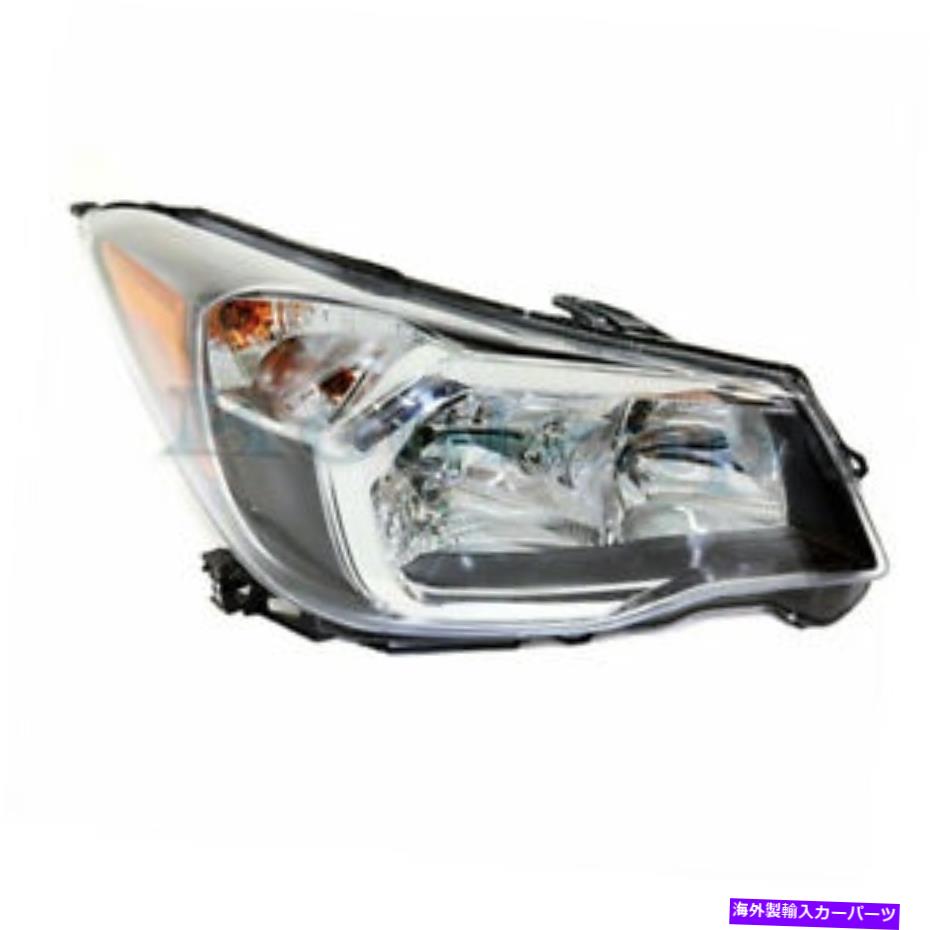 USヘッドライト 14-16フォレスター2.0XTフロントヘッドライトヘッドランプハロゲンヘッドライト右側 For 14-16 Forester 2.0XT Front Headlight Headlamp Halogen Head Light Right Side【並行輸入品】