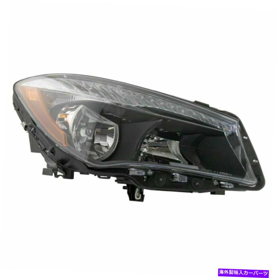 USヘッドライト 乗客の正しいRHヘッドランプアセンブリHalogenフィット2014 2019 Mercedes-Benz CLA250 Passenger Right RH Headlamp Assembly Halogen fits 2014 2019 Mercedes-Benz CLA250【並行輸入品】|Us Custom Parts Shop USDM
