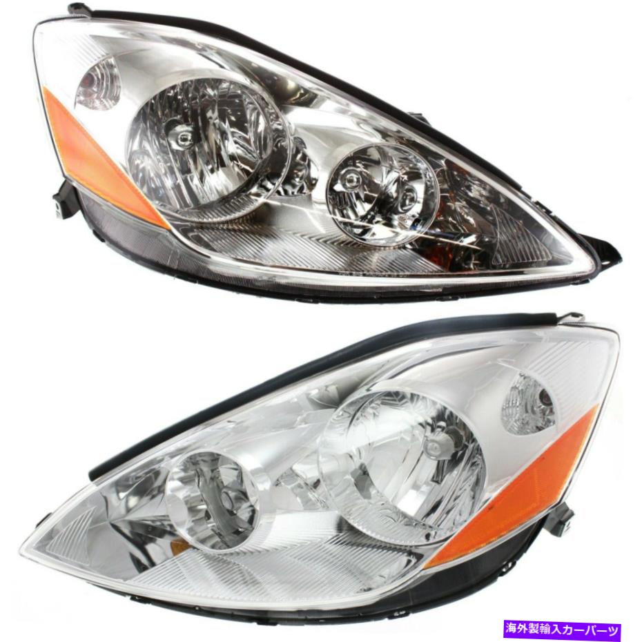 USヘッドライト Headlight 2006-2010 Toyota SiennaがLEFT階右電球2pc Headlight Set For 2006-2010 Toyota Sienna Left and Right With Bulb 2Pc【並行輸入品】|Us Custom Parts Shop USDM