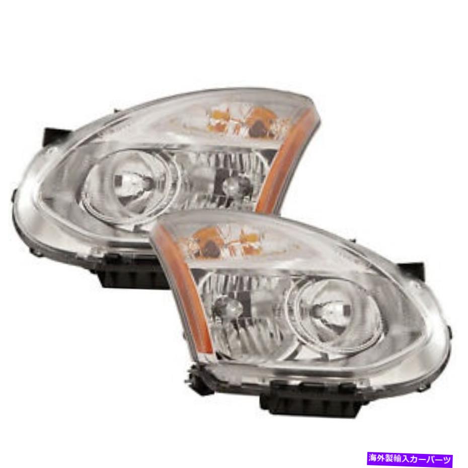 USヘッドライト Headlights Halogenセット2011-2013日産ルージュ Headlights Halogen Set Left Right Pair For 2011-2013 Nissan Rouge【並行輸入品】|Us Custom Parts Shop USDM