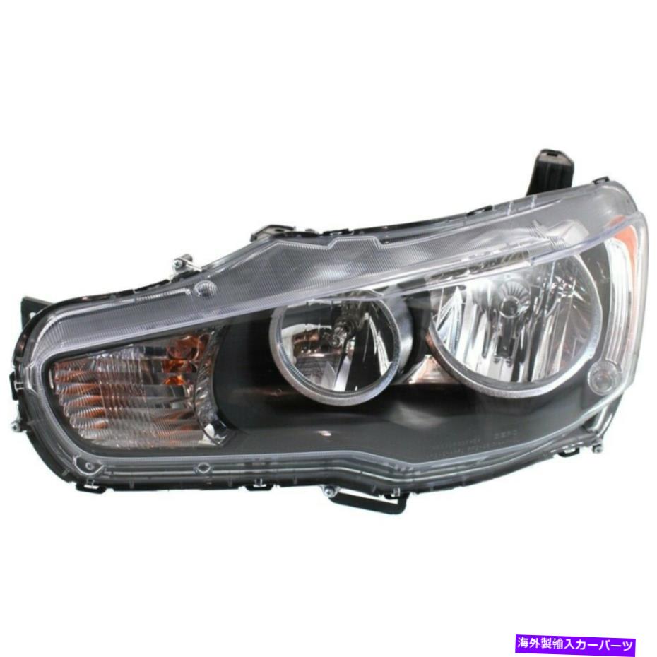 USヘッドライト 2008年から2009年のHeadlight Mitsubishi Lancerの運転者側W /電球 Headlight For 2008-2009 Mitsubishi Lancer Driver Side w/ bulb【並行輸入品】｜Us Custom Parts Shop USDM