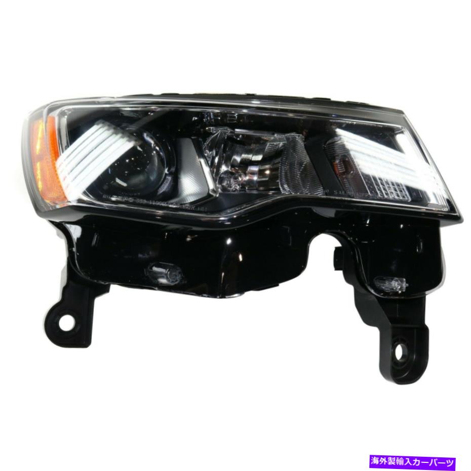 USヘッドライト グランドチェロキーSUVのためのクロムハウジングの旅客RH付きハロゲンヘッドライトランプ Halogen Headlight Lamp with Chrome Housing Passenger RH for Grand Cherokee SUV【並行輸入品】｜Us Custom Parts Shop USDM