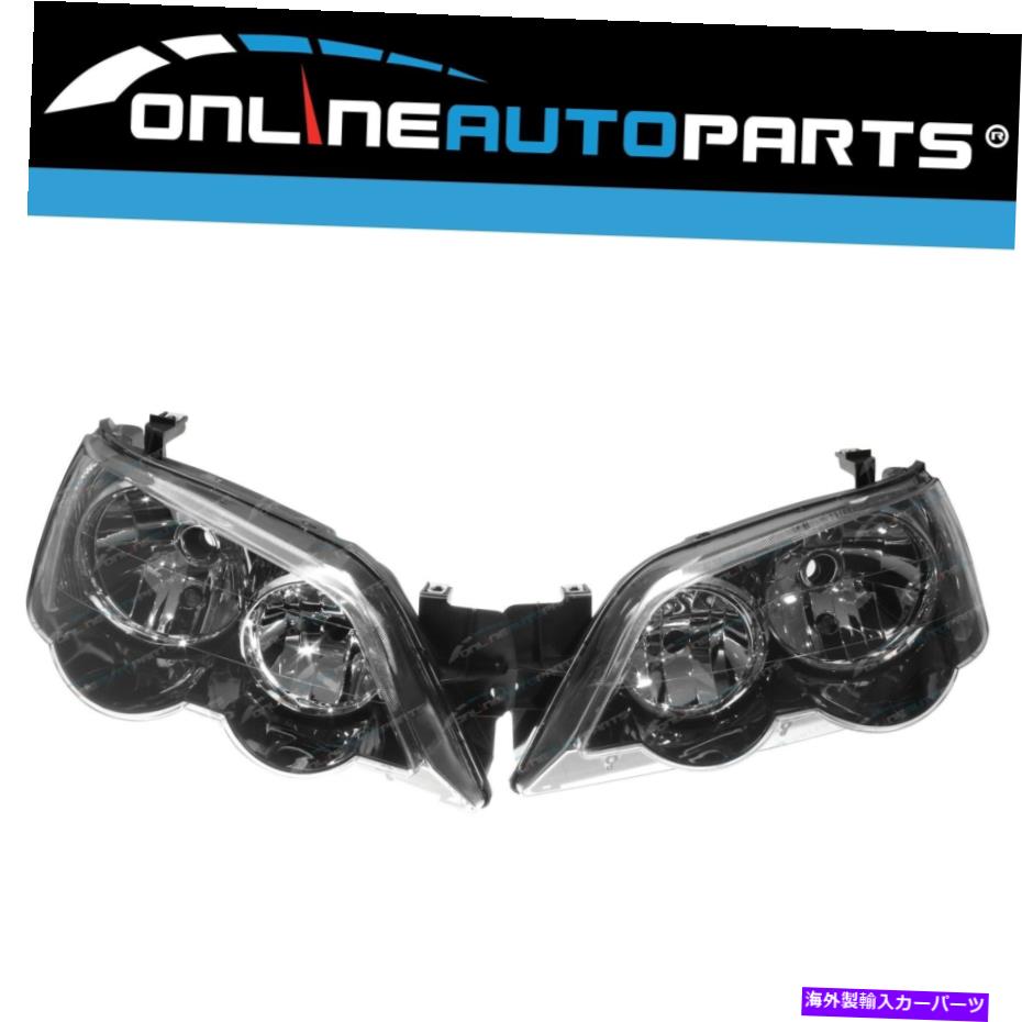 USヘッドライト Ford Falcon BA BF XR6 XR8ヘッドランプライト2003~08のヘッドライトペアLH + RHセット HeadLights Pair LH+RH SET For Ford Falcon BA BF XR6 XR8 Head Lamp Light 2003~08【並行輸入品】