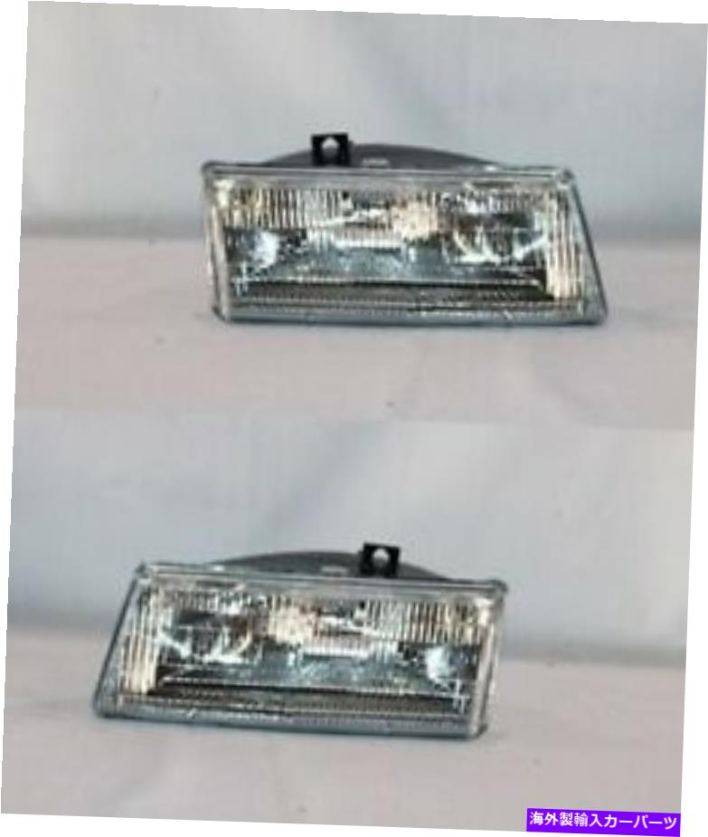 USヘッドライト 91-95 Chrysler Town&Country / Dodge Caravan用右+左側のヘッドライトペア Right + Left Side Headlight PAIR For 91-95 Chrysler Town & Country/Dodge Caravan【並行輸入品】|Us Custom Parts Shop USDM