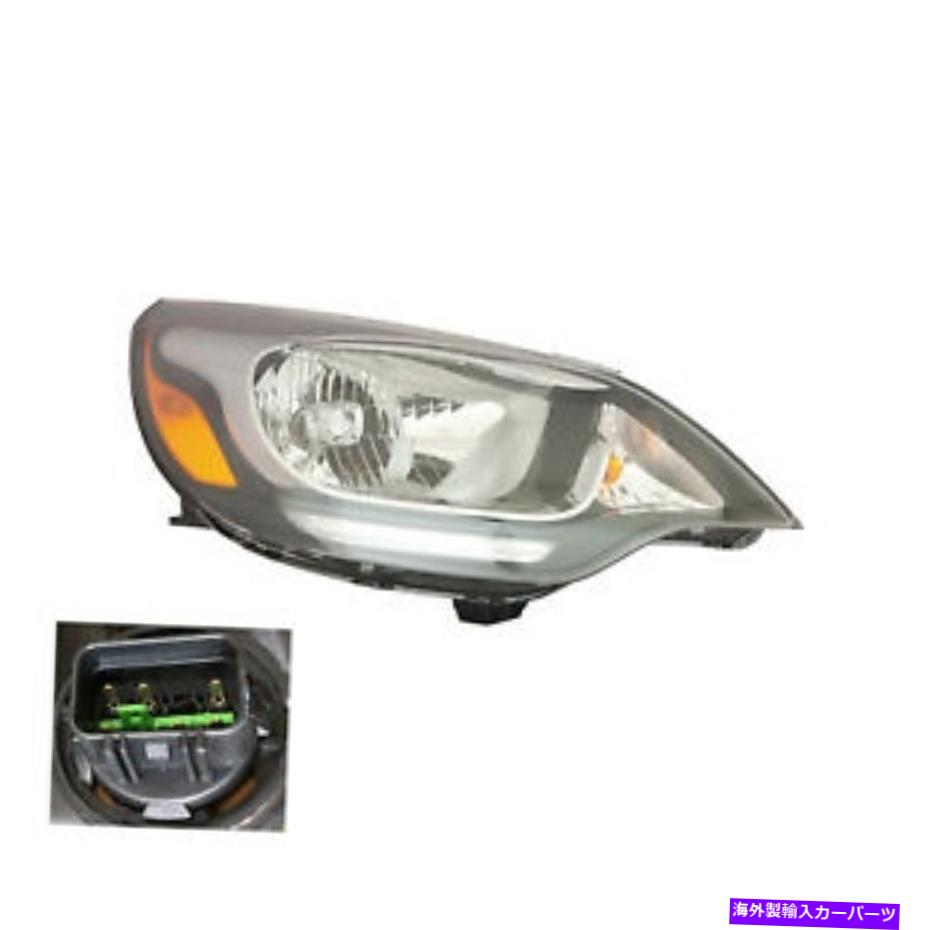 USヘッドライト ヘッドライトW / LED右上高品質Capaフィット2012-2017 Kia Rio Sedan SX Headlight w/LED Right High Quality CAPA Fits 2012-2017 Kia Rio Sedan SX【並行輸入品】 47,681円