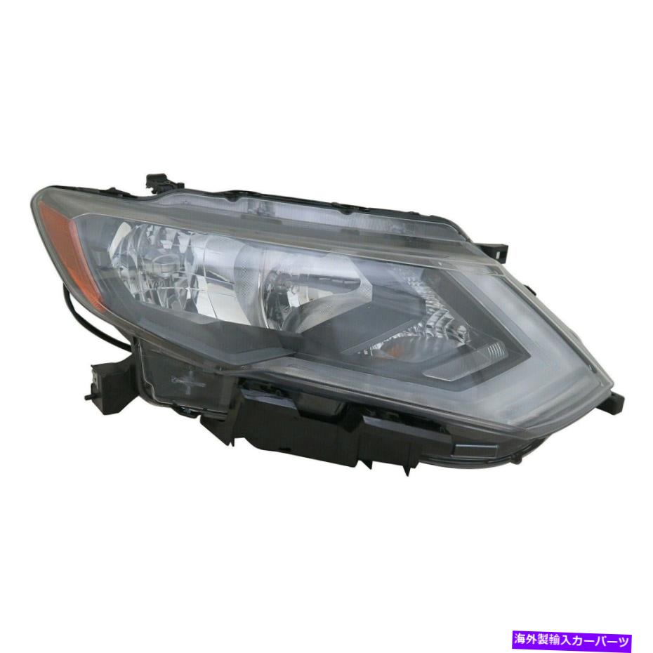 USヘッドライト 右RHヘッドランプアセンブリハロゲンアメリカ/日本建てのフィット2017 2019 2019日産ローグ Right RH Headlamp Assembly Halogen USA/Japan Built fits 2017 2019 Nissan Rogue【並行輸入品】｜Us Custom Parts Shop USDM