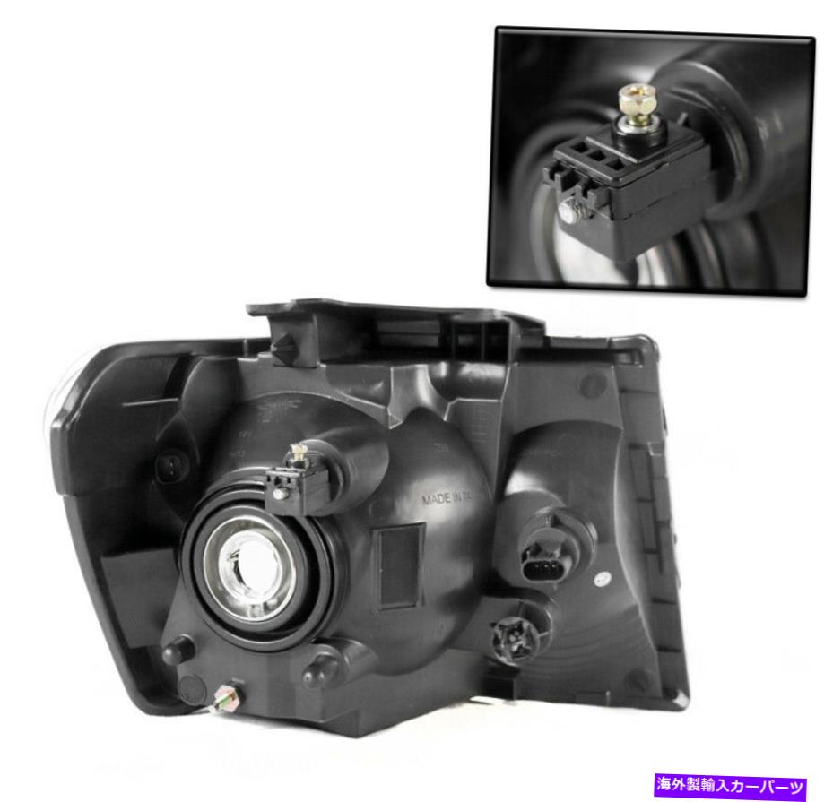 USヘッドライト 2007年から2009年のDodge Durango Chromeの交換ヘッドライトW / Blue LED DRLランプセット FOR 2007-2009 DODGE DURANGO CHROME REPLACEMENT HEADLIGHT W/BLUE LED DRL LAMP SET【並行輸入品】