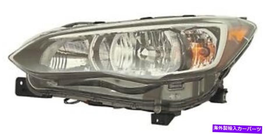 USヘッドライト Subaru Crosstrek 2018-2019左ドライバーハロゲンヘッドライトヘッドライトランプ FIT SUBARU CROSSTREK 2018-2019 LEFT DRIVER HALOGEN HEADLIGHT HEAD LIGHT LAMP【並行輸入品】