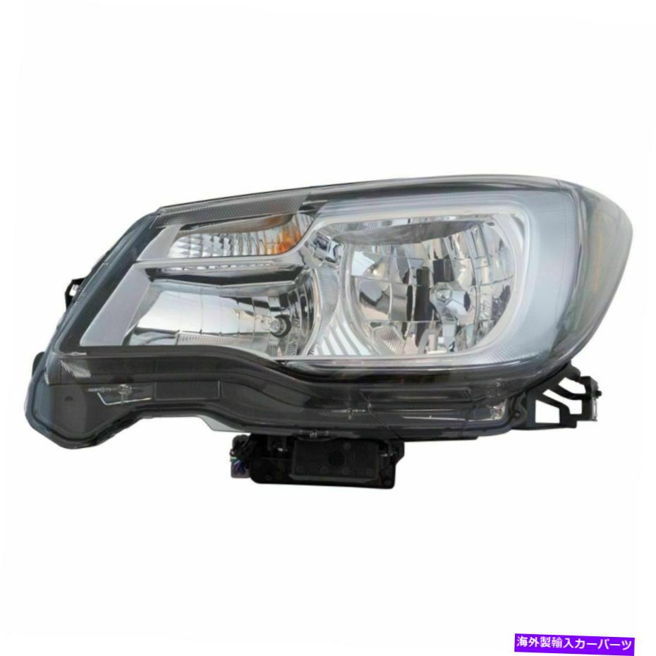 USヘッドライト FITESTER 2017 2018 Headlightハロゲン左ドライバー84001SG291 FITS FOR FORESTER 2017 2018 HEADLIGHT HALOGEN LEFT DRIVER 84001SG291【並行輸入品】｜Us Custom Parts Shop USDM