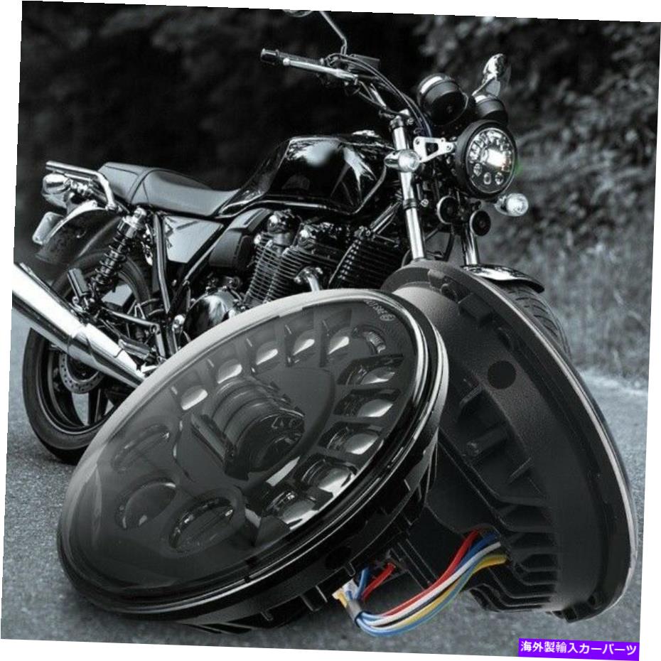 USヘッドライト ハーレーオートバイのための5.75インチの適応LEDヘッドライトオートバイアクセサリー 5.75 inch Adaptive led headlight motorcycle accessories For Harley Motorcycle【並行輸入品】