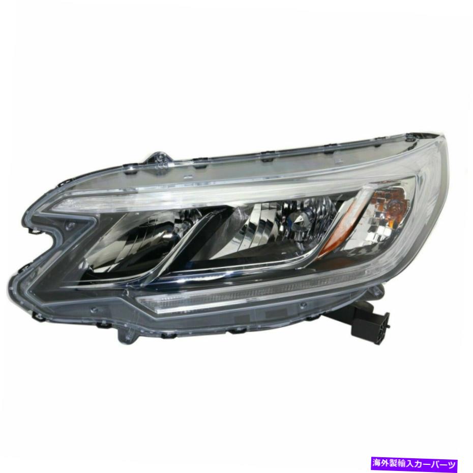 USヘッドライト 左LHヘッドランプアセンブリSE / EX / EX-LモデルW / LED DRLフィット2015 2016ホンダCR-V Left LH Headlamp Assembly SE/EX/EX-L Model W/ LED DRL fits 2015 2016 Honda CR-V【並行輸入品】