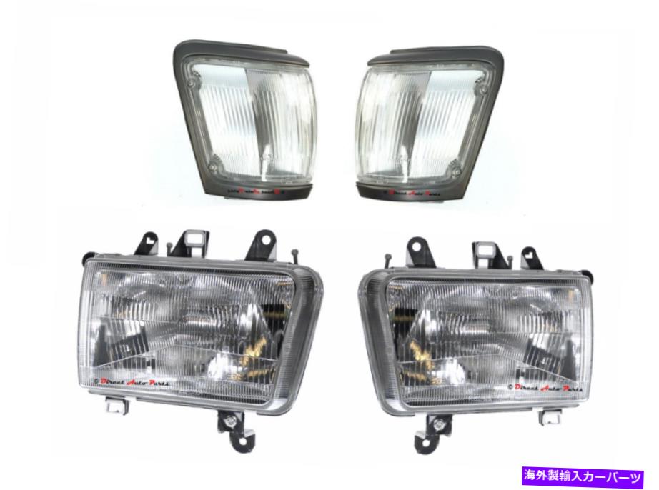 USヘッドライト * NEW *ヘッドライトコーナーランプスーツトヨタヒルクサーフ130 4ランナー1991- 1997ペア *NEW* HEAD LIGHT CORNER LAMP SUIT TOYOTA HILUX SURF 130 4 RUNNER 1991- 1997 PAIR【並行輸入品】