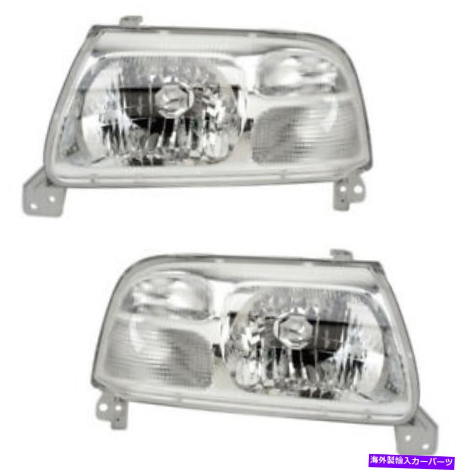USヘッドライト グランドビタラ&XL7ヘッドライトヘッドランプヘッドライトランプ左右サイドセットペア Grand Vitara & XL7 Headlight Headlamp Head Light Lamp Left & Right Side Set PAIR【並行輸入品】|Us Custom Parts Shop USDM