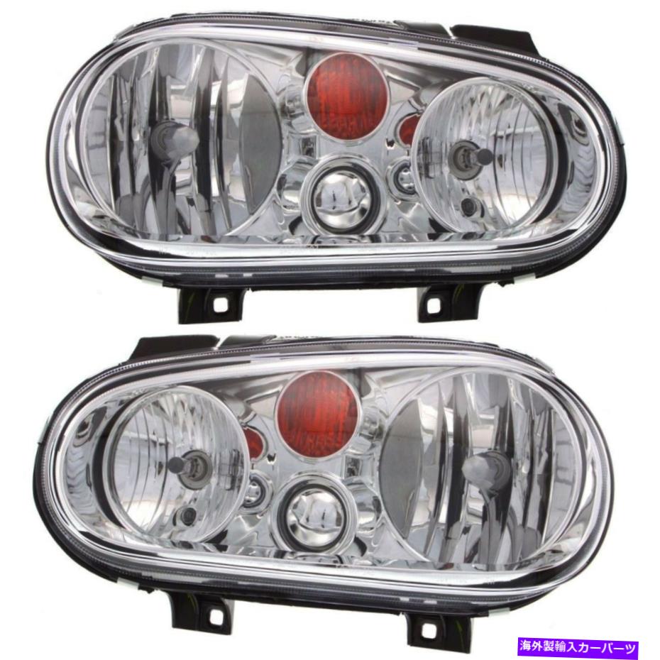 USヘッドライト 2001年2002年2003年のCoachmen Mirada RVのための新しい左右のヘッドライトペア New Left & Right Headlight PAIR FOR 2001 2002 2003 Coachmen Mirada RV【並行輸入品】