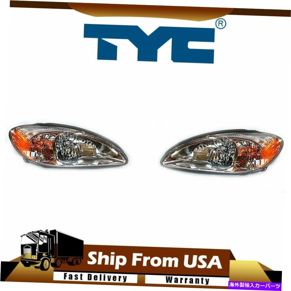 USヘッドライト TYC左ヘッドライトヘッドランプアセンブリキットFord 2000-2007 TYC Left Right Headlight Headlamp Assembly Kit For Ford 2000-2007【並行輸入品】