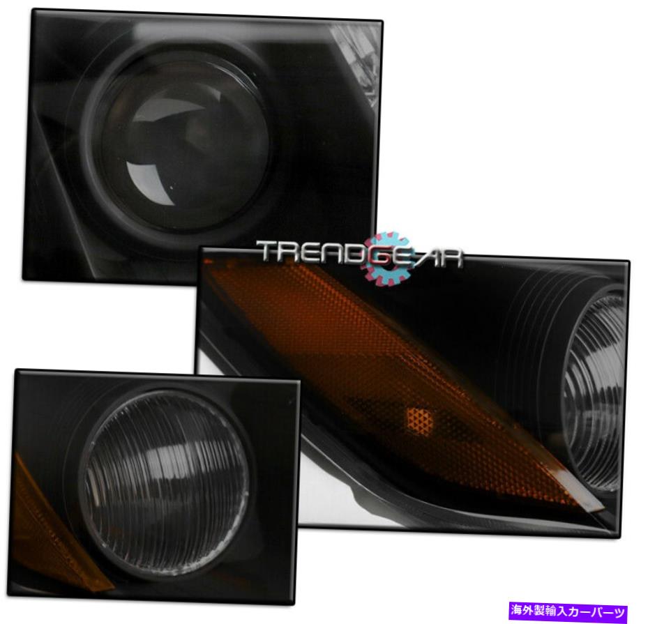USヘッドライト 2007年から2009年トヨタカムリブラック/スモークプロジェクターヘッドライト+ブルーLED DRLキット+ HID FOR 2007-2009 TOYOTA CAMRY BLACK/SMOKE PROJECTOR HEADLIGHT +BLUE LED DRL KIT+HID【並行輸入品】|Us Custom Parts Shop USDM