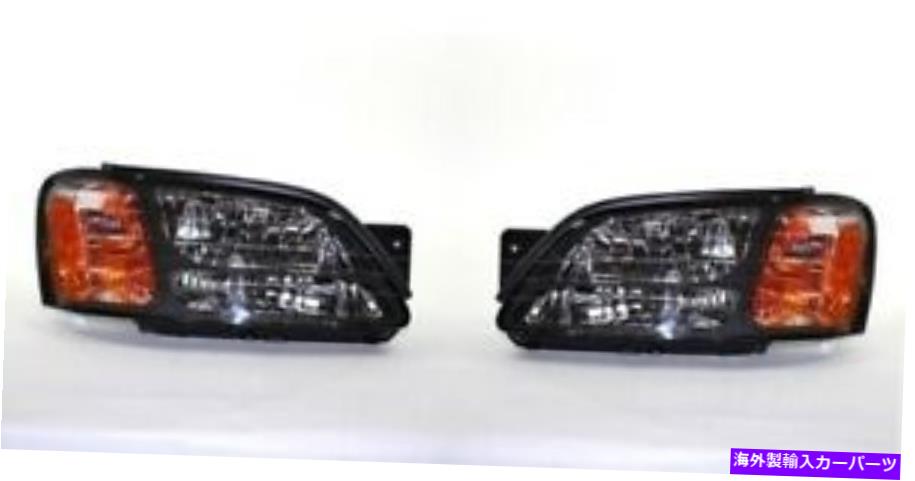 USヘッドライト 00-04 Subaru Legacy GT / Limited for 00-04の左側の交換ヘッドライトペア Right + Left Side Replacement Headlight PAIR For 00-04 Subaru Legacy GT/Limited【並行輸入品】