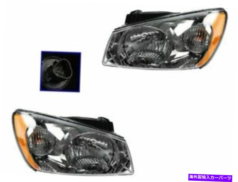 USヘッドライト ヘッドライトアセンブリ2004-2006 Kia Spectra 2.0L 4 Cyl 2005 x 368 Cx Headlight Assembly Set For 2004-2006 Kia Spectra 2.0L 4 Cyl 2005 X368CX【並行輸入品】｜Us Custom Parts Shop USDM