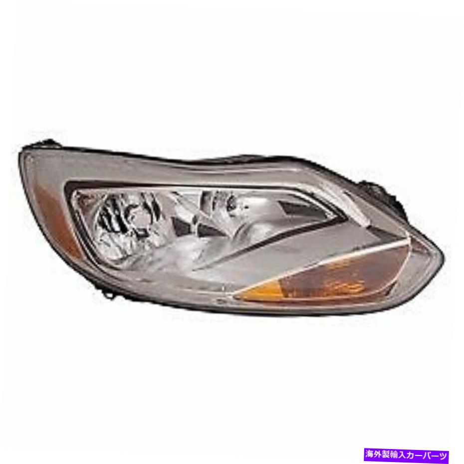 USヘッドライト 2012-2014フォードフォーカスドライバサイドハロゲンヘッドランプアセンブリFO2502298C 2012-2014 FORD FOCUS DRIVER SIDE HALOGEN HEADLAMP ASSEMBLY FO2502298C【並行輸入品】|Us Custom Parts Shop USDM