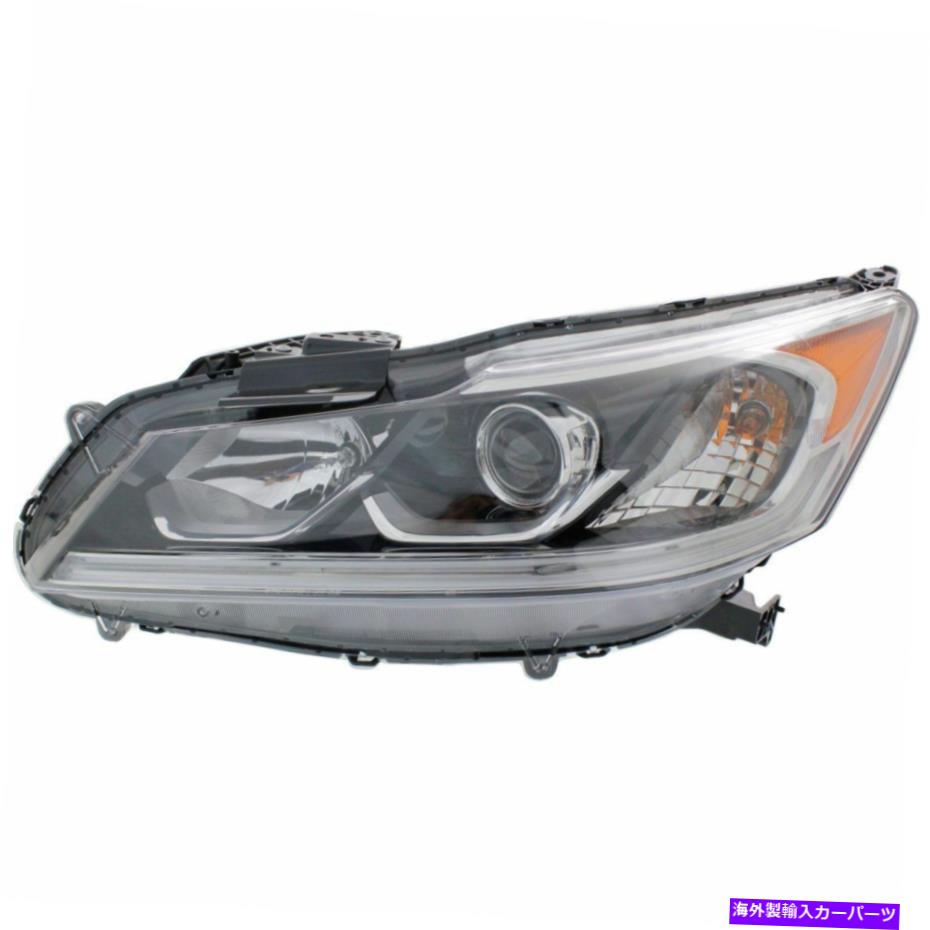 USヘッドライト 16-17 Honda Accord SED SEのための新しいDEPOの運転者側のヘッドライトW / DRL New Depo Driver Side Headlight W/ DRL For 16-17 Honda Accord Sedan EX SE【並行輸入品】｜Us Custom Parts Shop USDM