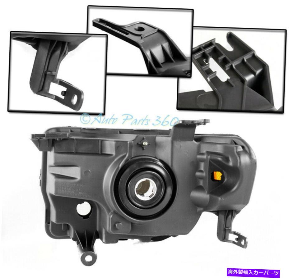 USヘッドライト 08-12フォードエスケープSUV交換用ブラックヘッドライトランプW /バンパーLED DRLペア FOR 08-12 FORD ESCAPE SUV REPLACEMENT BLACK HEADLIGHT LAMP W/BUMPER LED DRL PAIR【並行輸入品】｜Us Custom Parts Shop USDM 48,548円