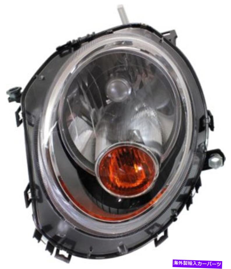 USヘッドライト 07-15ミニクーパーのためのCAPA左ドライバーヘッドライトヘッドランプ CAPA Left Driver Headlight Head Lamp for 07-15 Mini Cooper【並行輸入品】