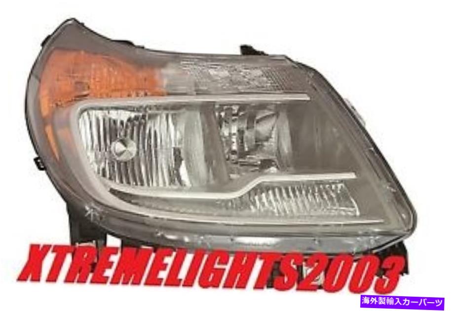 USヘッドライト Dodge Ram Promaster 2014-2016右乗客ヘッドライトヘッドランプライトDRL付き DODGE RAM PROMASTER 2014-2016 RIGHT PASSENGER HEADLIGHT HEAD LAMP LIGHT WITH DRL【並行輸入品】