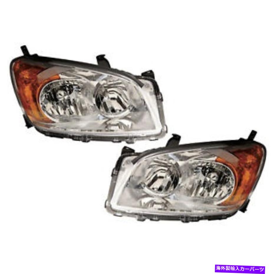 USヘッドライト ヘッドライトカーバ左右ペアフィット2009-2012トヨタRAV4ジャパン Headlights CAPA Left Right Pair Fits 2009-2012 Toyota RAV4 Japan Built【並行輸入品】|Us Custom Parts Shop USDM