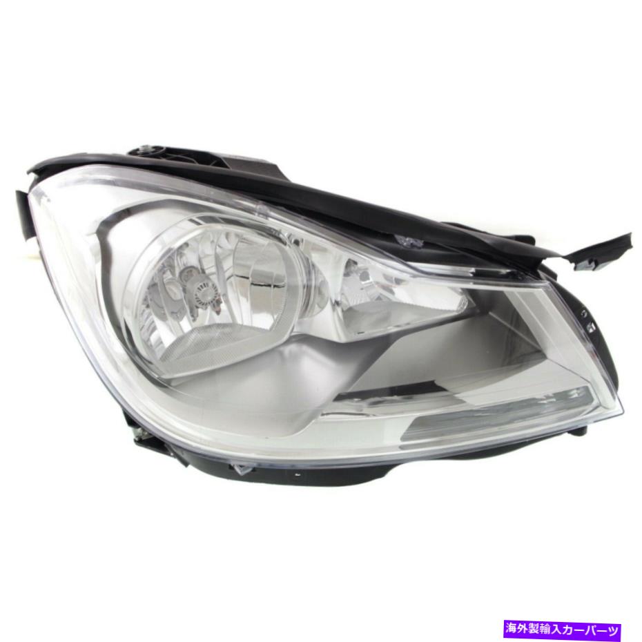 USヘッドライト 2012-2014メルセデスベンツC250右Chromeハウジング電球カーパ Headlight For 2012-2014 Mercedes Benz C250 Right Chrome Housing With Bulb CAPA【並行輸入品】