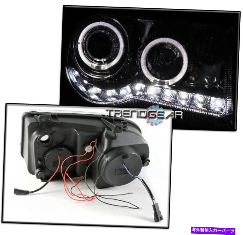 USヘッドライト 2005-2010 Chrysler 300C Halo LED Chromeプロジェクターヘッドライトランプ+ DRL信号 FOR 2005-2010 CHRYSLER 300C HALO LED CHROME PROJECTOR HEADLIGHT LAMP +DRL SIGNAL【並行輸入品】｜Us Custom Parts Shop USDM
