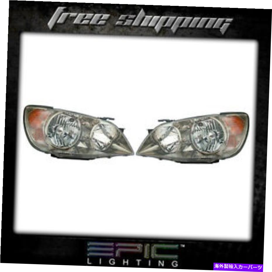 USヘッドライト FITS 2004-05 LEXUS IS-300ヘッドライトヘッドランプペア左右セット Fits 2004-05 LEXUS IS-300 Headlight Headlamp Pair Left and Right Set【並行輸入品】｜Us Custom Parts Shop USDM