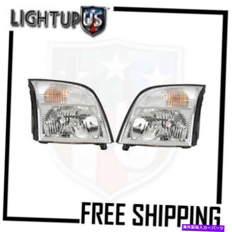 USヘッドライト フィット02-05 Mercury Mountaineerヘッドライト/ランプペア（左右セット） Fits 02-05 MERCURY MOUNTAINEER HEADLIGHT/LAMP Pair (Left and Right Set)【並行輸入品】｜Us Custom Parts Shop USDM