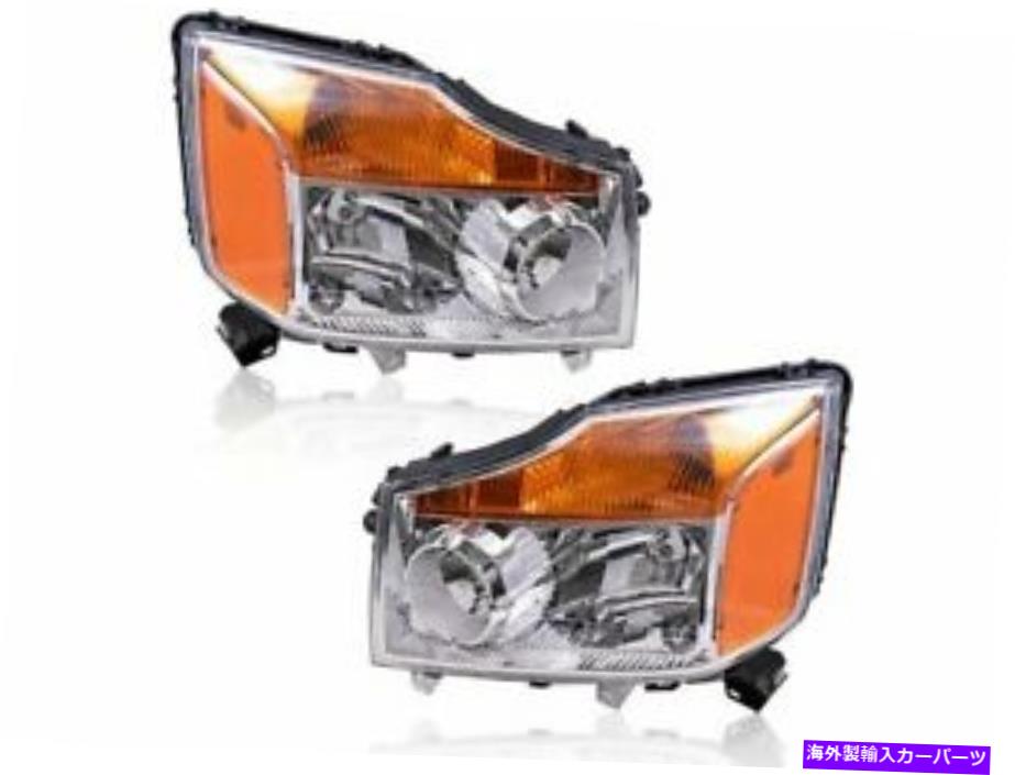 USヘッドライト Brock 21DG77S左ヘッドライトアセンブリセットフィット2008-2015日産タイタン Brock 21DG77S Left Headlight Assembly Set Fits 2008-2015 Nissan Titan【並行輸入品】｜Us Custom Parts Shop USDM 48,548円