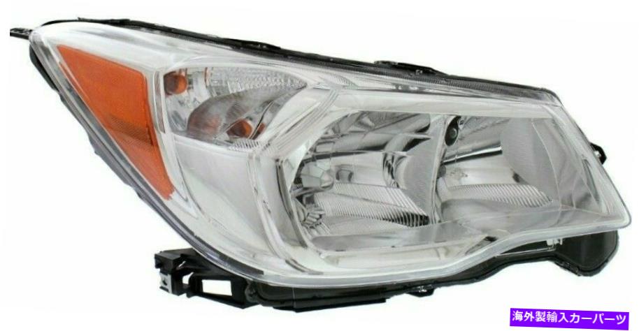USヘッドライト 14-16 Subaru Forester Passenger Side 84001SG081 SU2503145 New Depo Headlight For 14-16 Subaru Forester Passenger Side 84001SG081 SU2503145【並行輸入品】