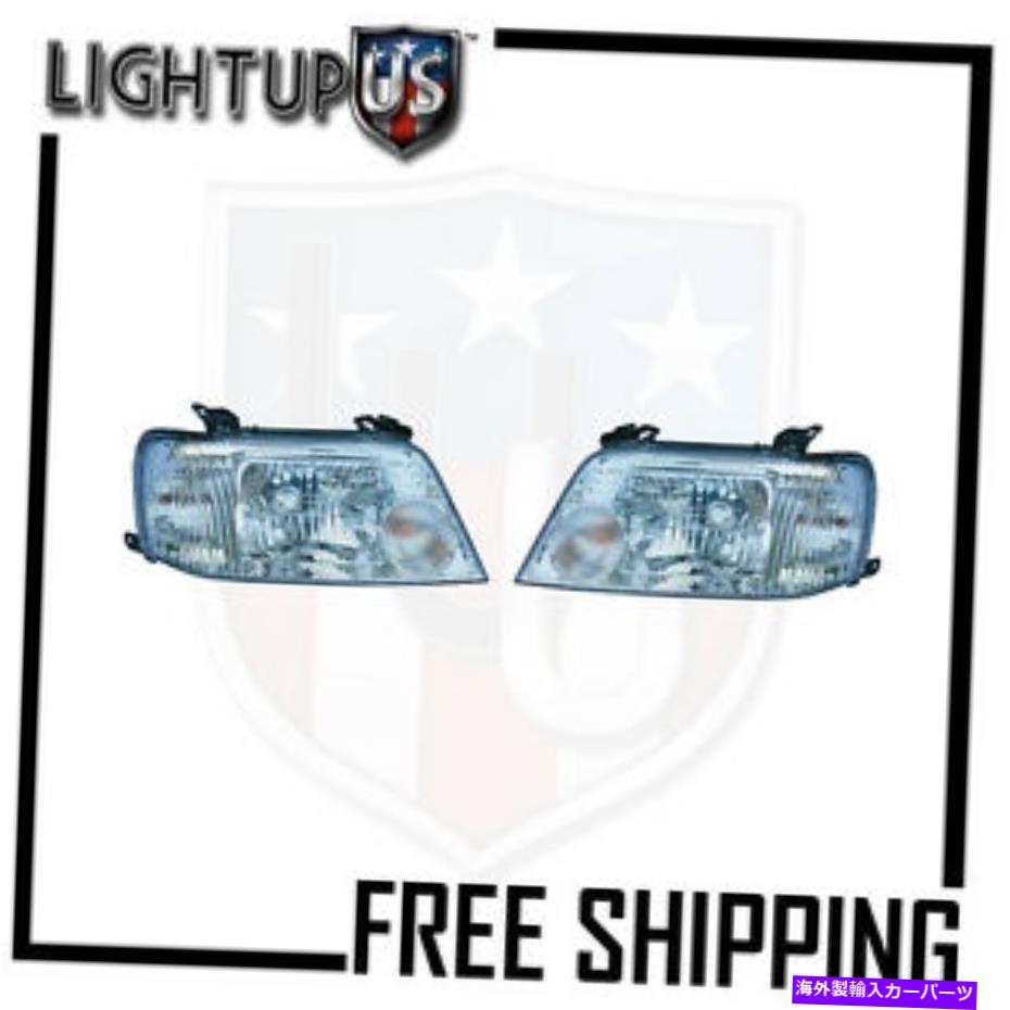 USヘッドライト フィット05-07 Mercury Marinerヘッドライト/ランプペア(左右セット) Fits 05-07 MERCURY MARINER HEADLIGHT/LAMP Pair (Left and Right Set)【並行輸入品】