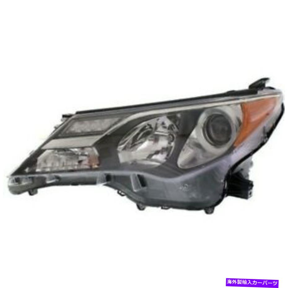USヘッドライト TO2502217 13-15おもちゃRAV4 DRL LH N.AMRICA-BUTT NSF Headlight For TO2502217 13-15 Toy RAV4 DRL LH N.America-Built NSF【並行輸入品】