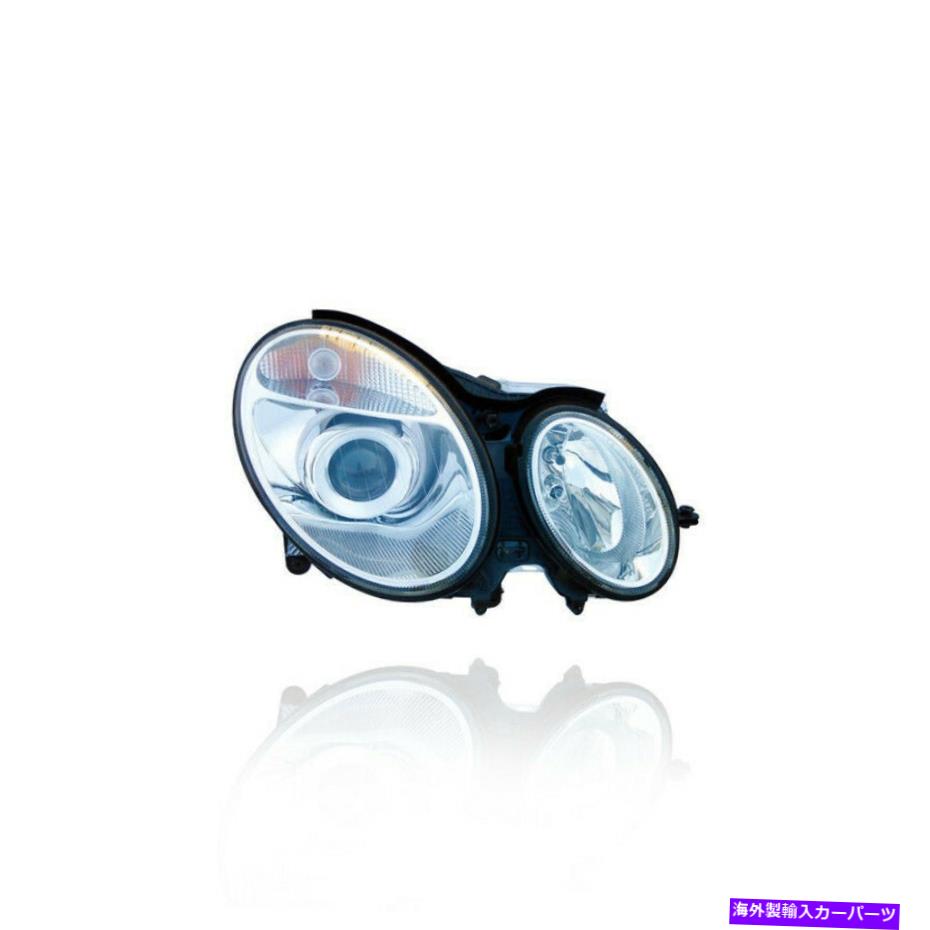 USヘッドライト 04-06 MBZ 211 Eクラスワゴン03-06-セダンハロゲン2118200461 Headlight For 04-06 MBZ 211 E-Class-Wagon 03-06-Sedan Halogen Right 2118200461【並行輸入品】