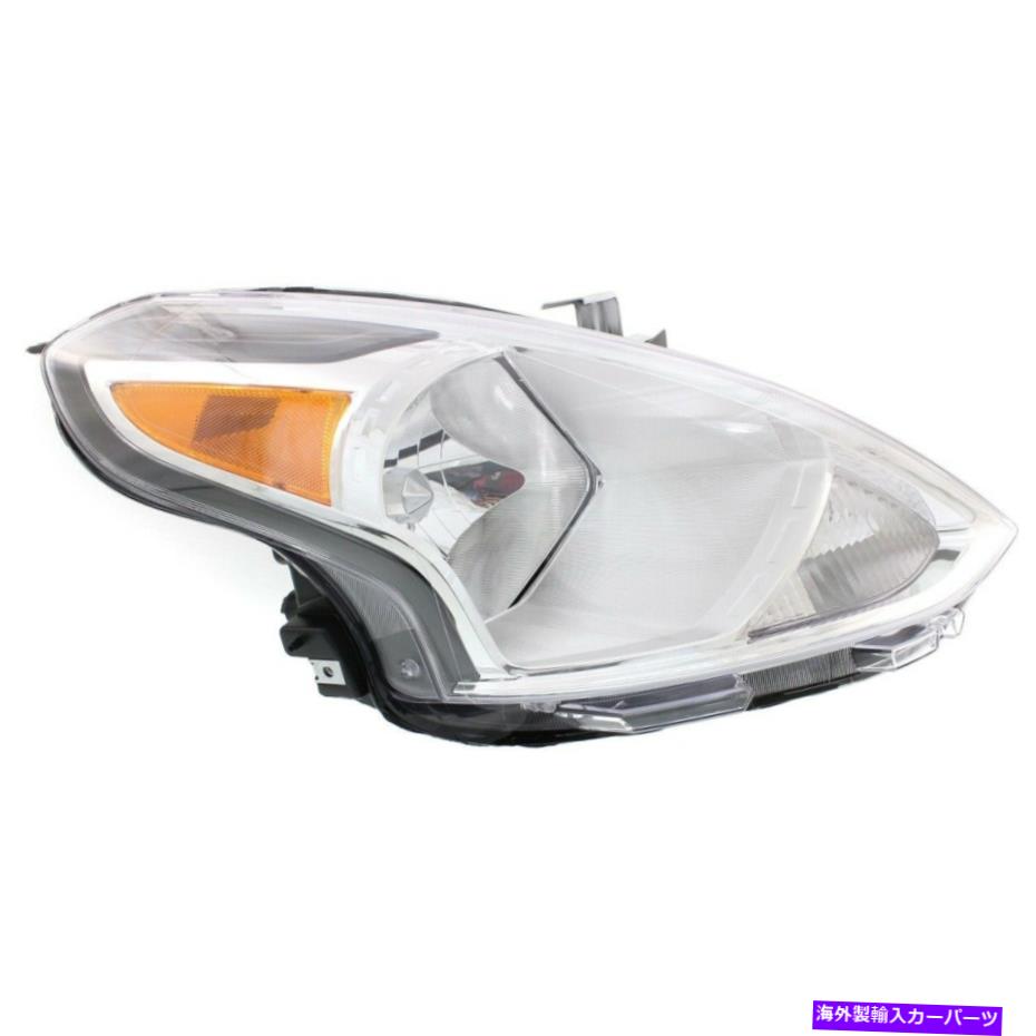 USヘッドライト 2015-2019日産のためのヘッドライト逆の旅客側Capa. Headlight For 2015-2019 Nissan Versa Passenger Side CAPA【並行輸入品】