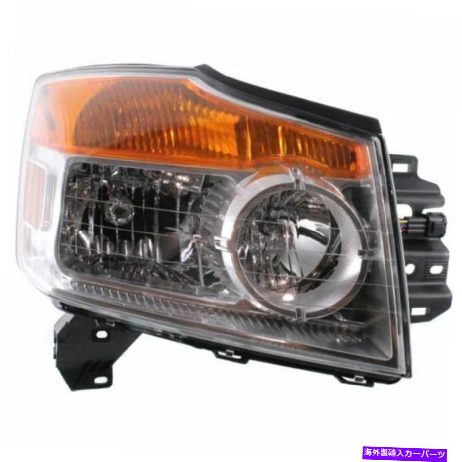 USヘッドライト NIST NI2503175日産Armada 2008-2015のための助手席側ヘッドライト New NI2503175 Passenger Side Headlight for Nissan Armada 2008-2015【並行輸入品】｜Us Custom Parts Shop USDM 48,548円
