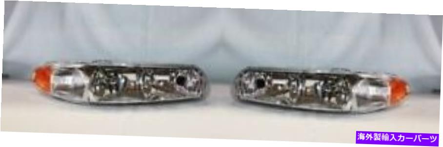 USヘッドライト 1997年から2004年の右上のヘッドライトペアは1997年から2004年のBuick Regal / 1997-2005世紀 Right and Left Side Headlight PAIR For 1997-2004 Buick Regal/1997-2005 Century【並行輸入品】｜Us Custom Parts Shop USDM