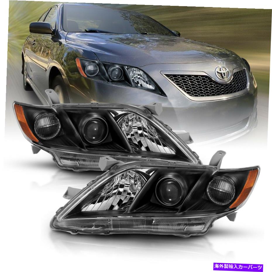 USヘッドライト Anzo USA 121539 Projector Headlightセットは07-09 Camryにフィットします Anzo USA 121539 Projector Headlight Set Fits 07-09 Camry【並行輸入品】