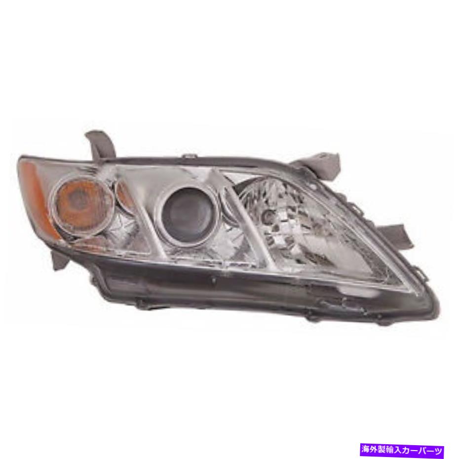 USヘッドライト 07-09カムリ（助手席側）TO2503197C用の交換用ヘッドライトアセンブリ Replacement Headlight Assembly for 07-09 Camry (Passenger Side) TO2503197C【並行輸入品】