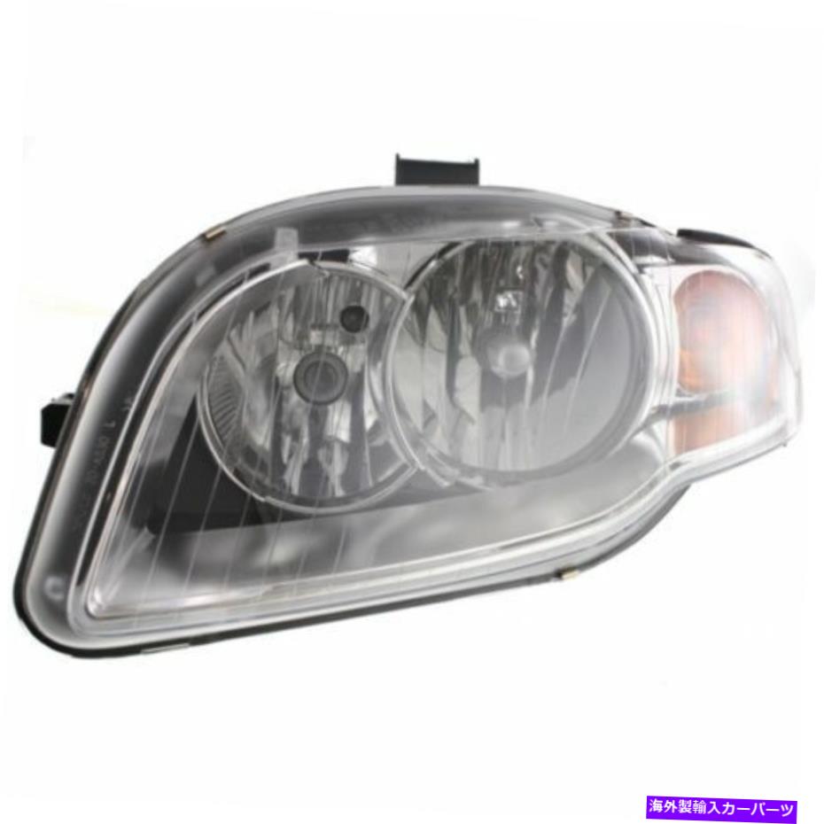 USヘッドライト A4 Quattro 05-09、ドライバーサイドヘッドライト、クリアレンズ For A4 Quattro 05-09, Driver Side Headlight, Clear Lens【並行輸入品】