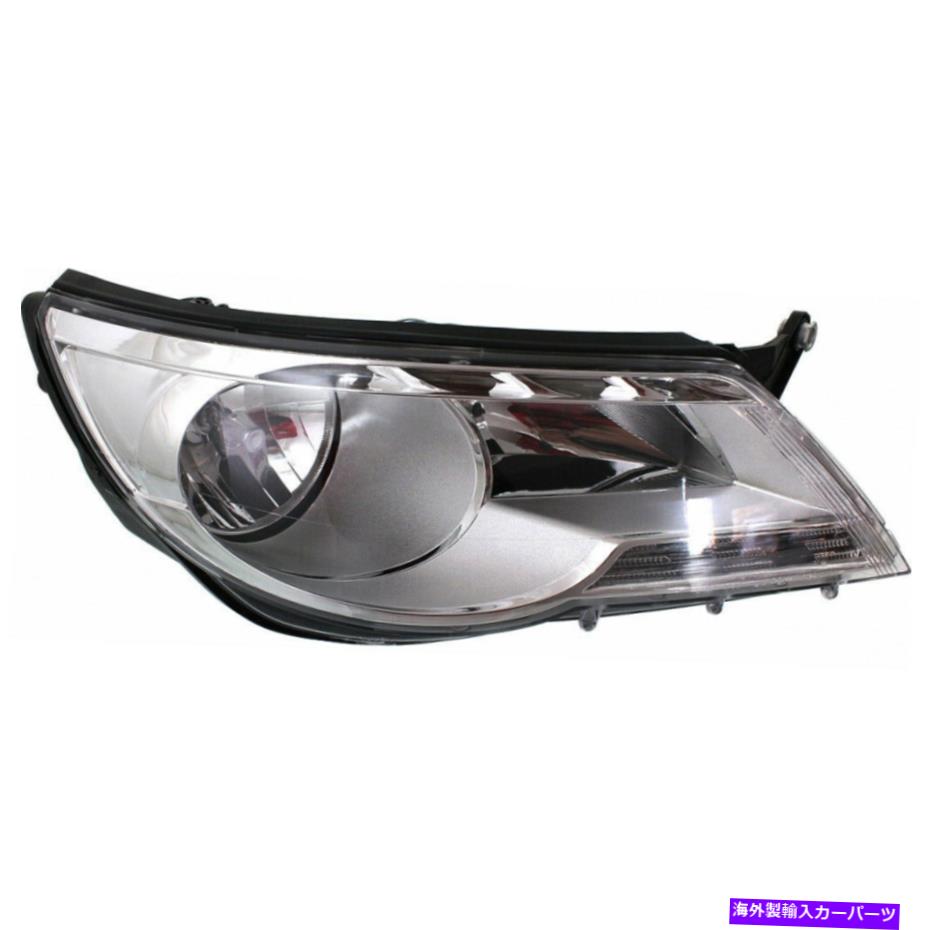 USヘッドライト フォットフォルクスワーゲンTiguan Headlight 2009 2010 Prassenter Side Dot Halogen VW2503143 Fits Volkswagen Tiguan Headlight 2009 2010 Passenger Side DOT Halogen VW2503143【並行輸入品】｜Us Custom Parts Shop USDM