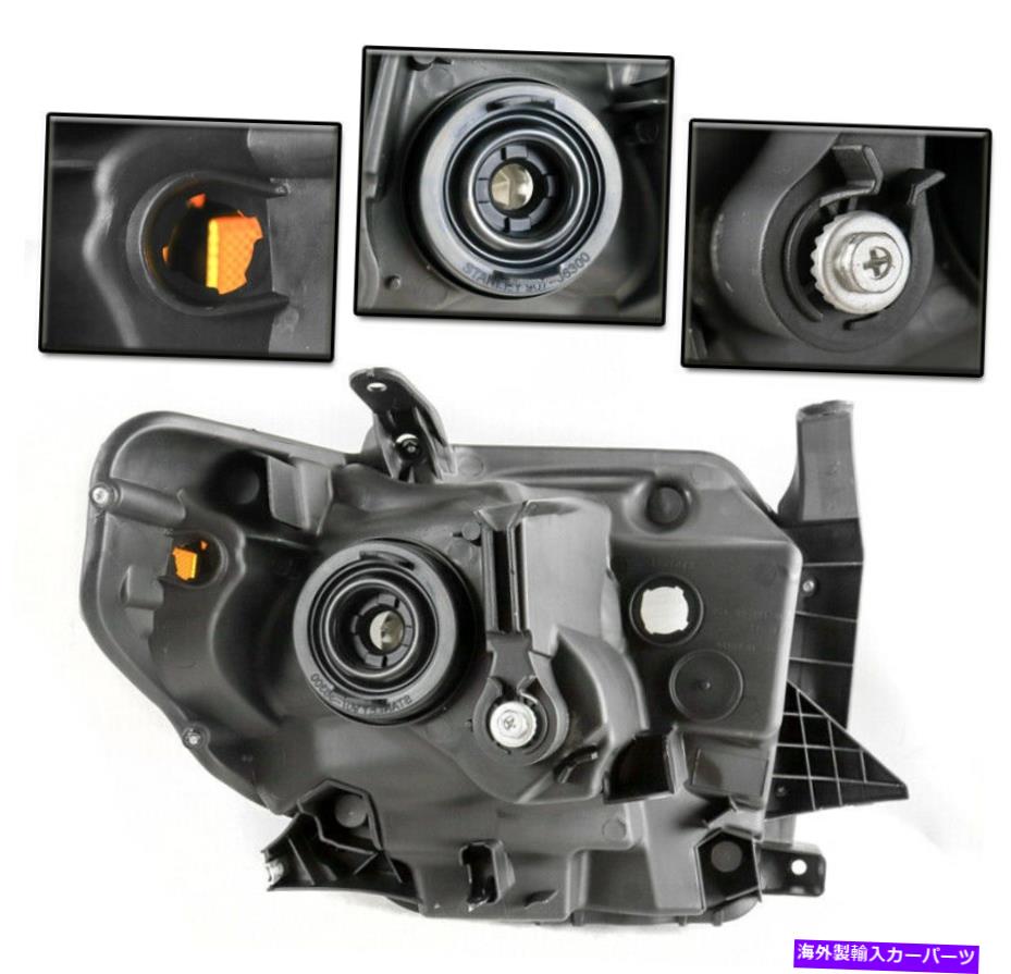 USヘッドライト 2014-2017トヨタツンドラクローム交換ヘッドライトW /青LED DRLランプセット FOR 2014-2017 TOYOTA TUNDRA CHROME REPLACEMENT HEADLIGHT W/BLUE LED DRL LAMP SET【並行輸入品】｜Us Custom Parts Shop USDM
